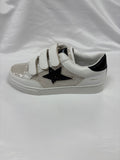 Baskets scratch blanches et noirs