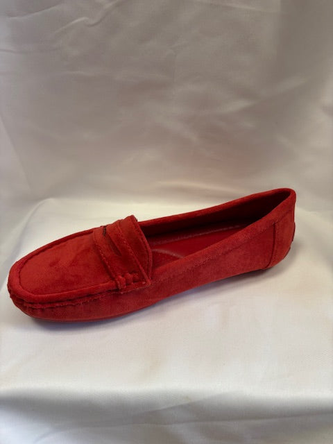 Mocassins rouge