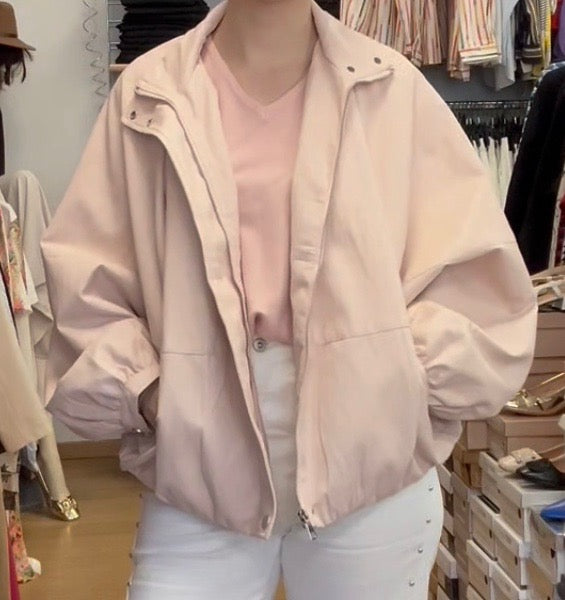 BLOUSON ROSE