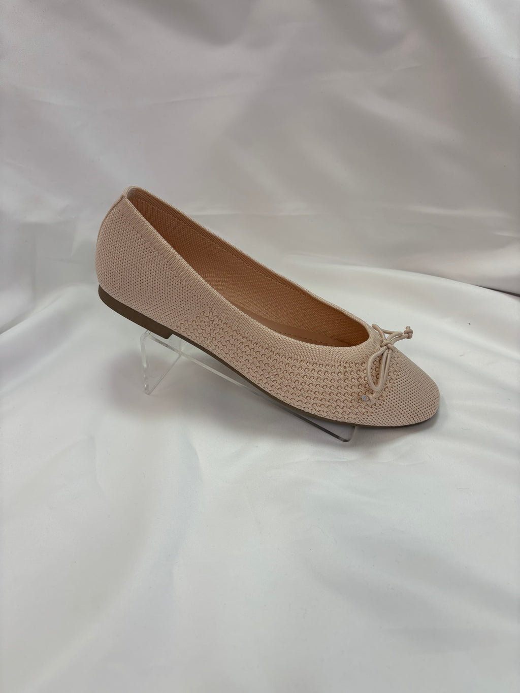 Ballerines rose ajourées