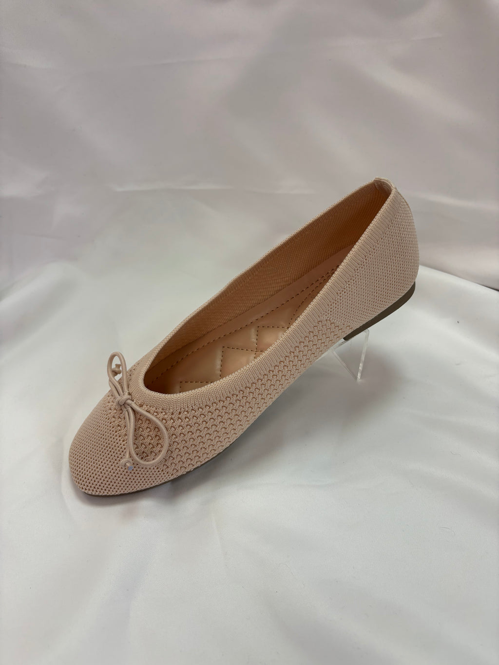 Ballerines rose ajourées