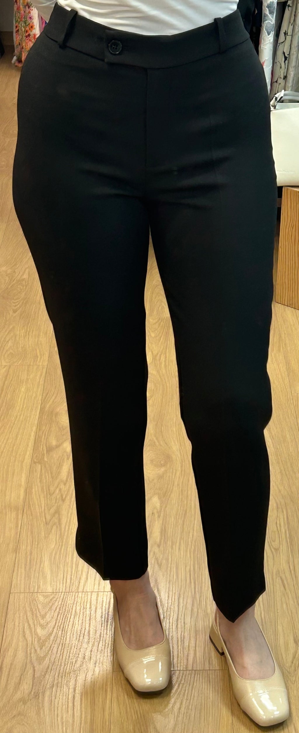 Pantalon hippocampe élastique noir