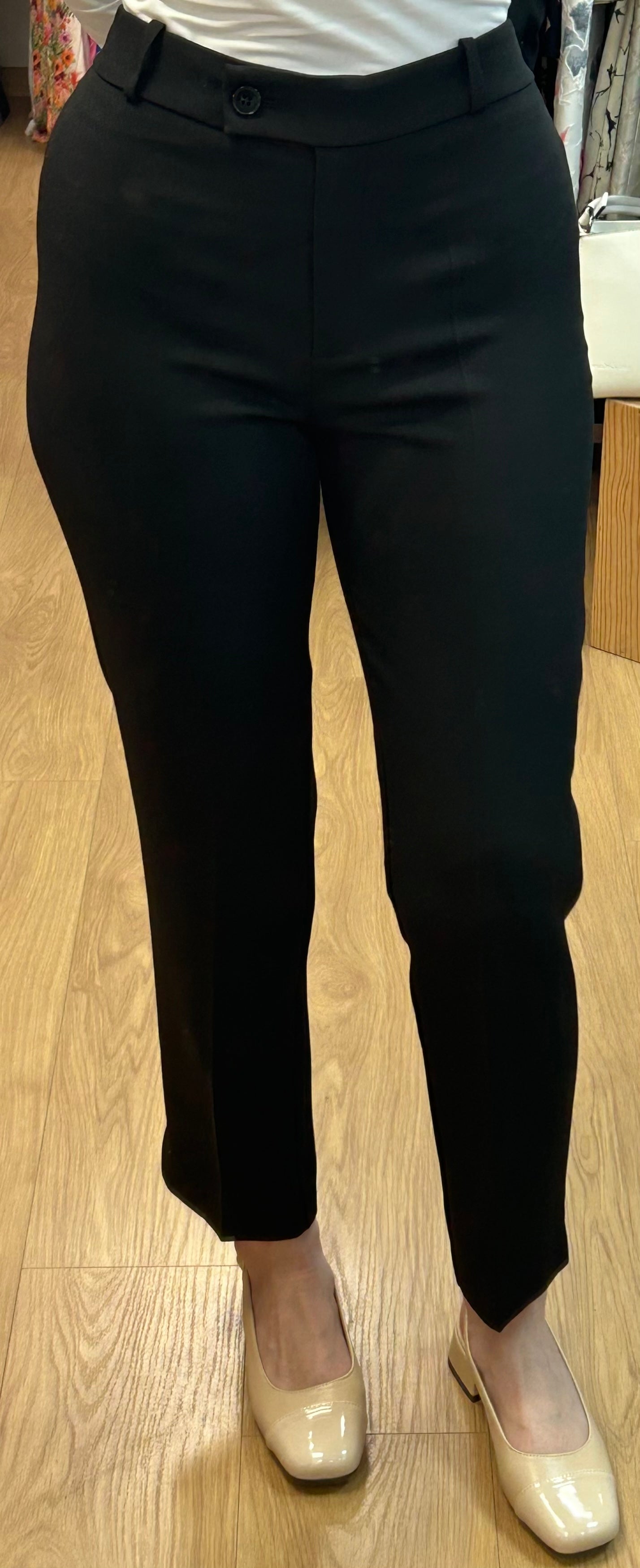 Pantalon hippocampe élastique noir