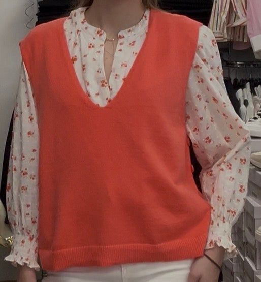 Pull sans manches