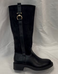 Botte noir à boucle