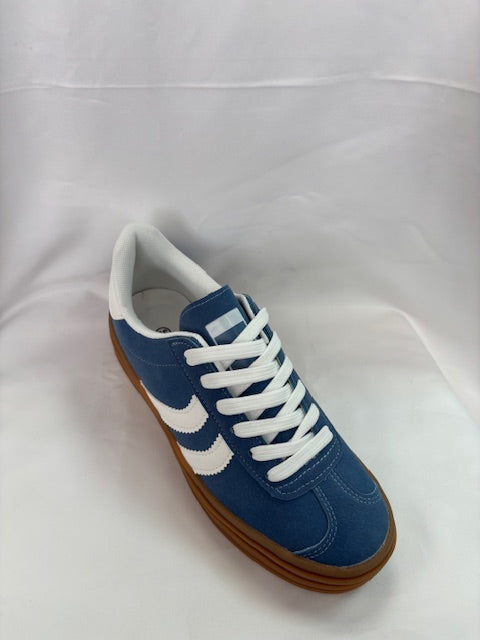 Baskets bleu jean