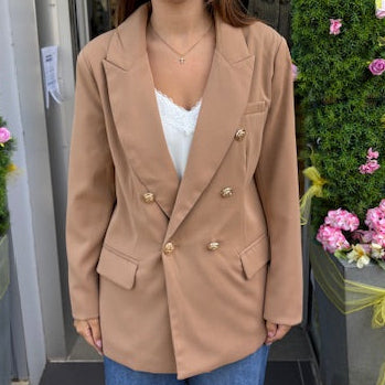 Blazer beige camel