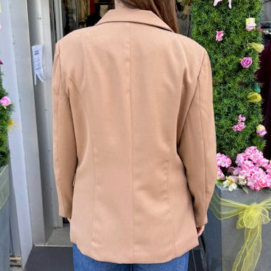 Blazer beige camel