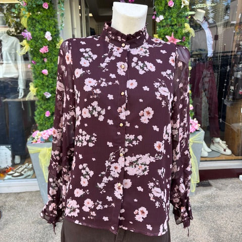 Blouse fleurie