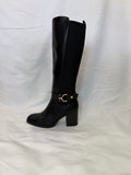 Bottes noires à boucle