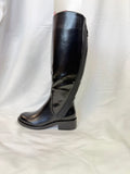 Botte noir élastique