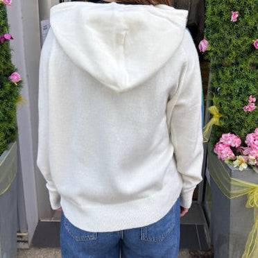 Gilet zippé a capuche